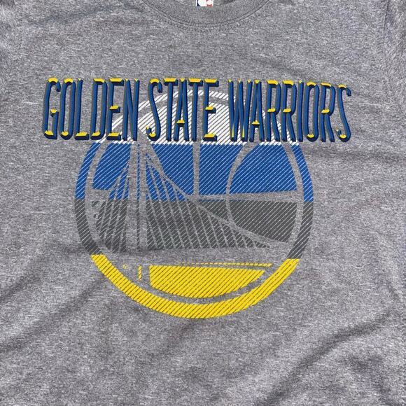 Golden State Warriors NBA Boys M Gray TShirt Basketball Curry 30 Basketball Cali - Picture 3 of 10